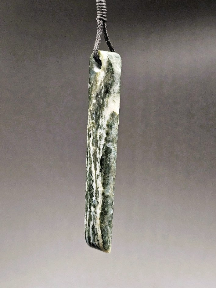 Hand Carved Aotea Stone Roimata - Tear Drop