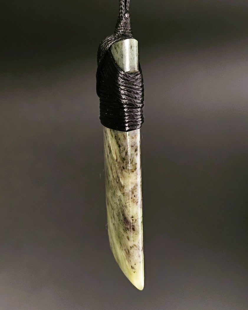 Hand Carved Pounamu Toki/Adze