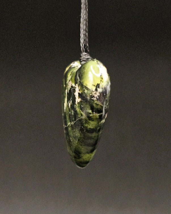 Hand Carved Pounamu Heart