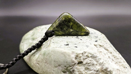 Hand Carved Pounamu Keyring
