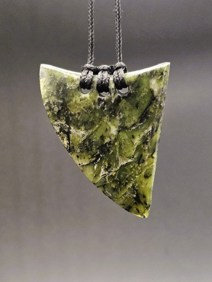 Hand Carved Pounamu Niho - Tooth