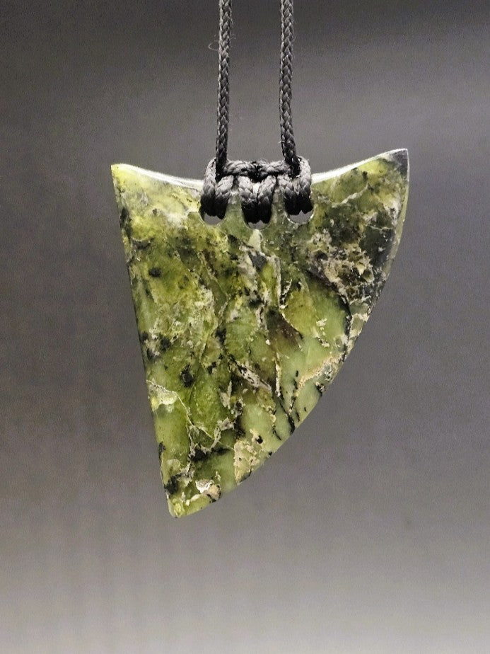 Hand Carved Pounamu Niho - Tooth