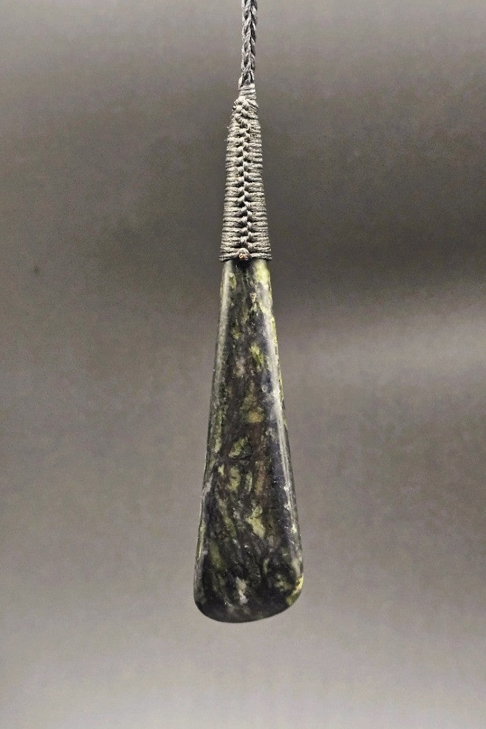 Hand Carved Pounamu Roimata - Tear Drop