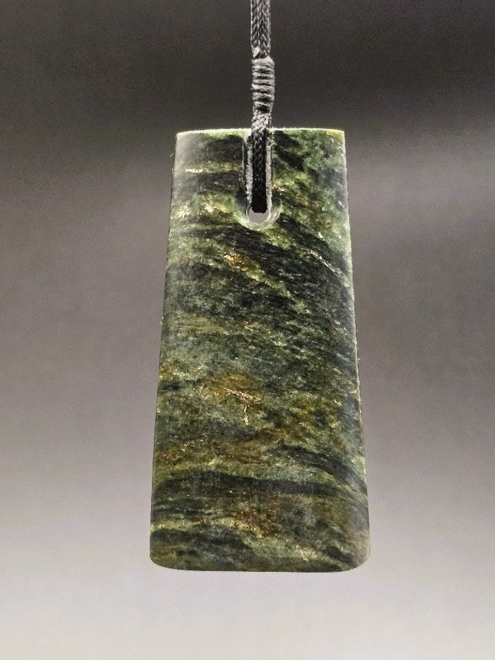 Hand Carved Pounamu Toki/Adze