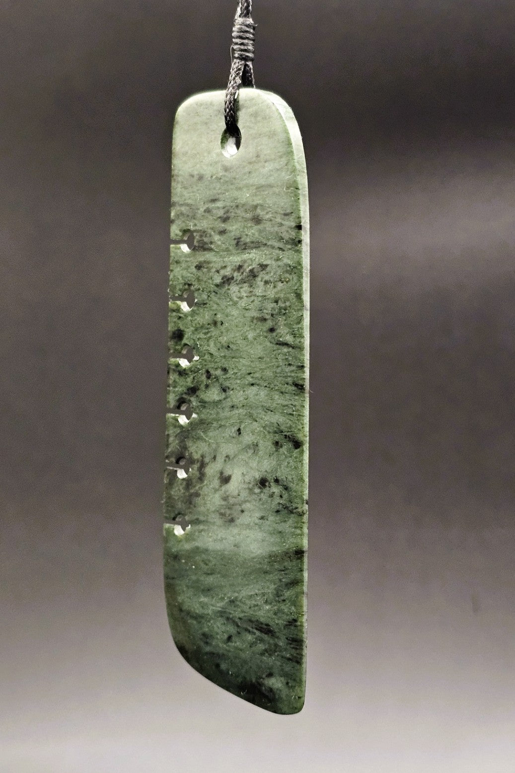 Hand Carved Pounamu Toki/Adze