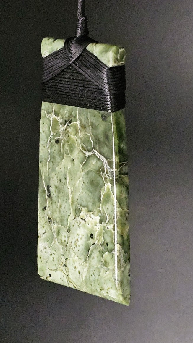 Hand Carved Pounamu Toki/Adze