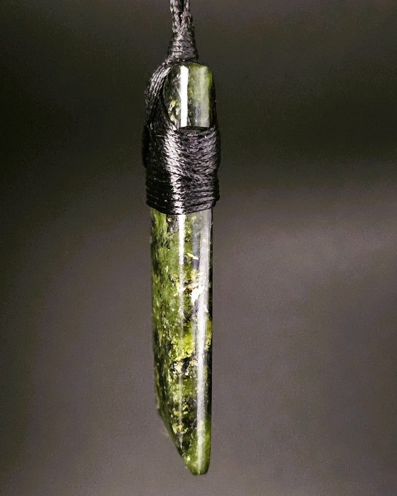 Hand Carved Pounamu Toki/Adze