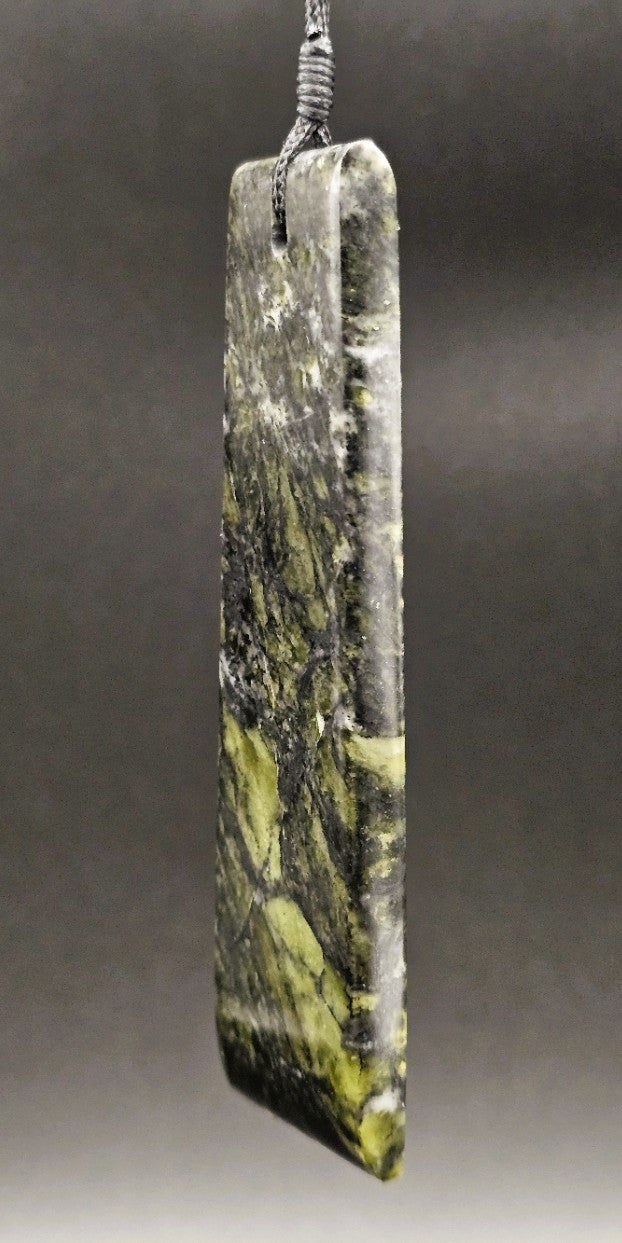 Hand Carved Pounamu Toki/Adze