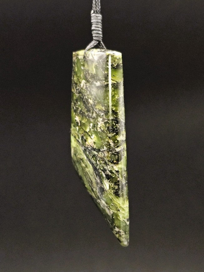 Hand Carved Pounamu Toki/Adze