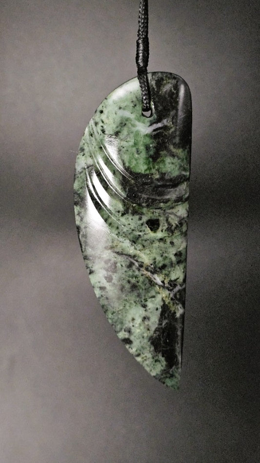 Hand Carved Pounamu Niho - Tooth
