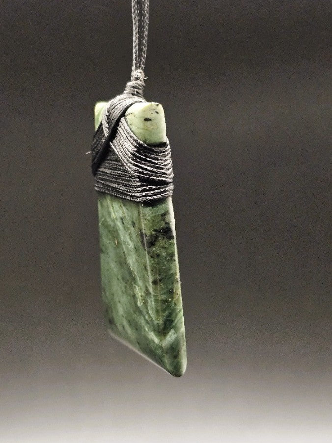Hand Carved Pounamu Toki/Adze